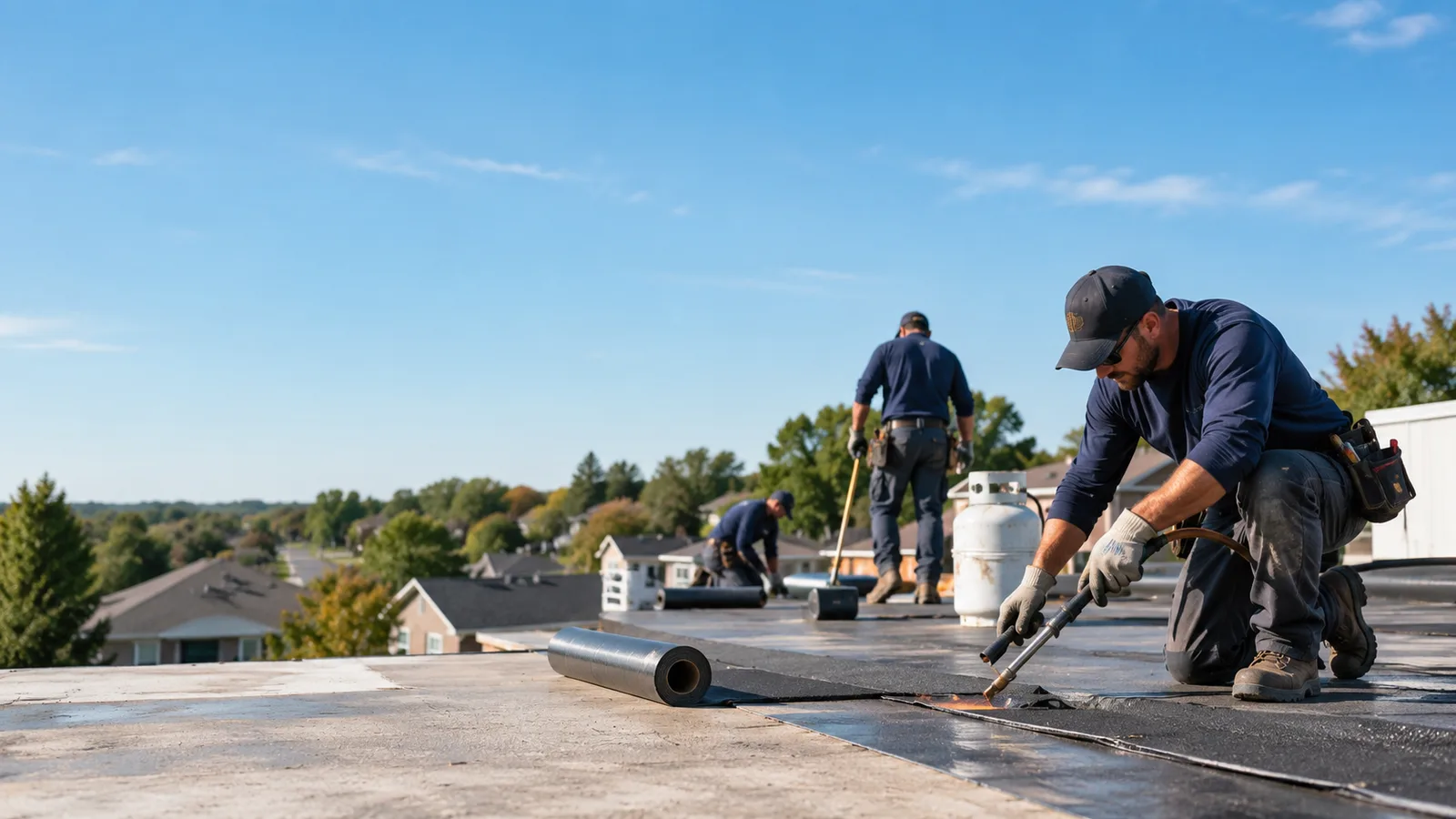 Flat Roof Leak Repair providers in Clinton, IN